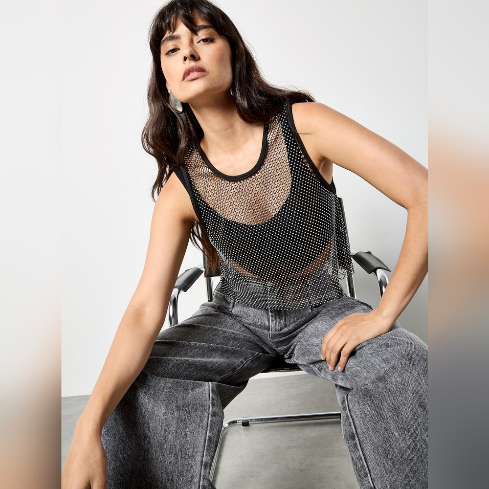 Mesh Diamante Tank